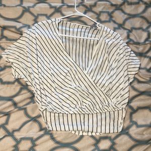 Black & White Blouse